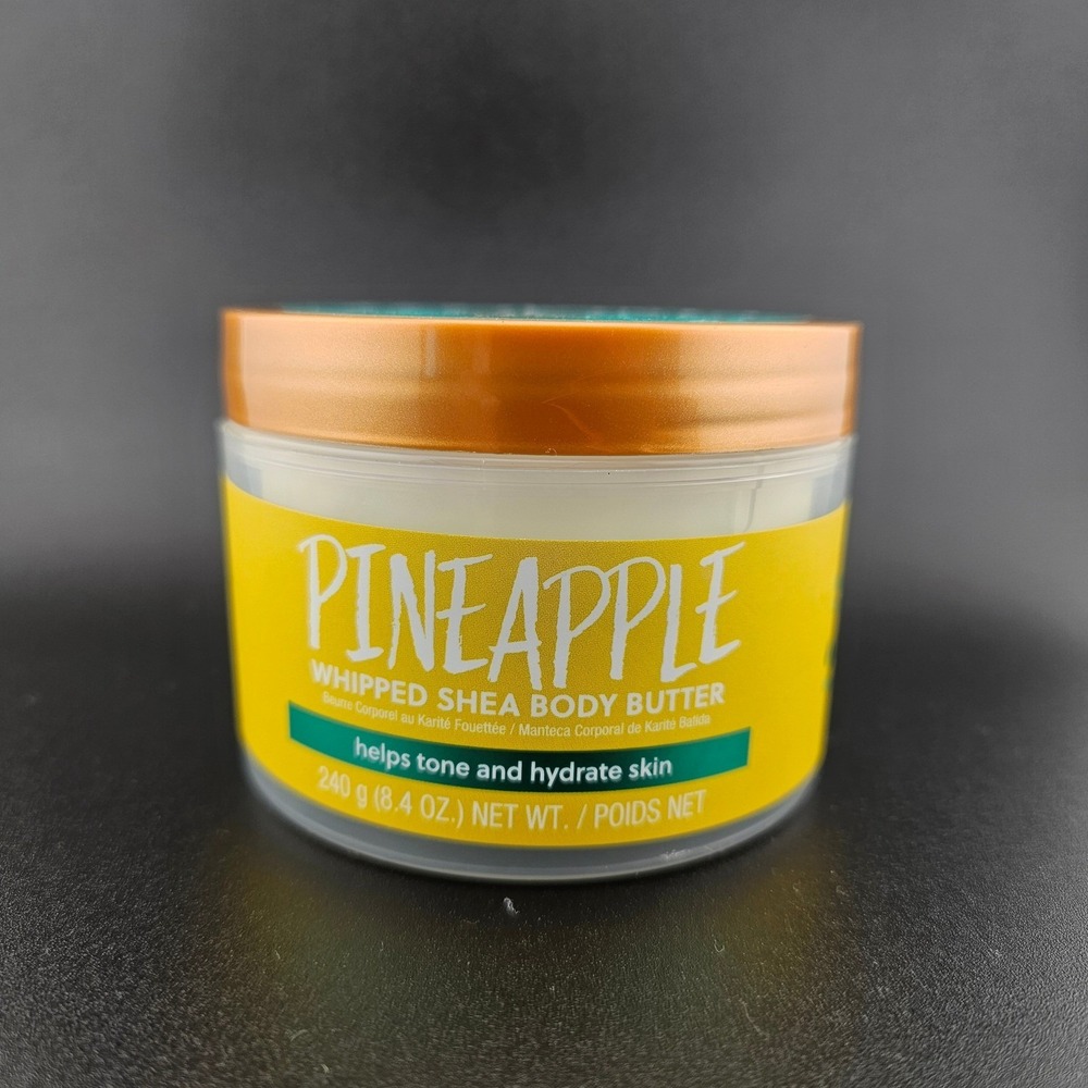 Tree Hut Pineapple Whipped Shea Body Butter - Tone Hydrate Skin 8.4 oz